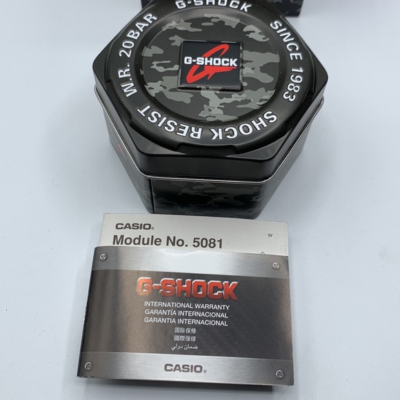 Casio G-shock Camo GA-100 Analog/Digital Resin Band Watch - Picture 5 of 7